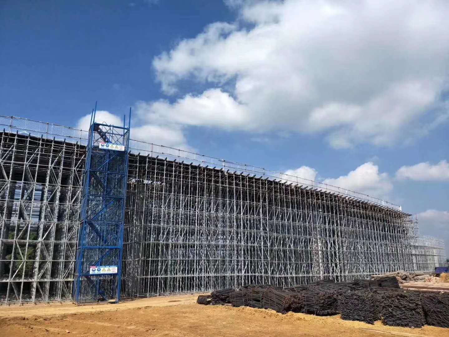 盤扣腳手架搭建周期短，經(jīng)濟(jì)效益好！